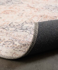 Vintage rug - Fade No.2 grey - close up vouw, thumbnail Vintage rug - Fade No.2 grey - close up vouw, thumbnail