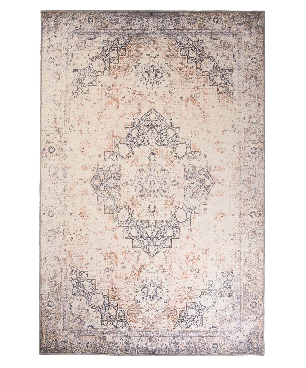 Vintage rug - Fade No.2 grey - overzicht boven Vintage rug - Fade No.2 grey - overzicht boven