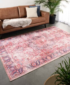 Vintage Rug - Fade Noble Red - sfeer