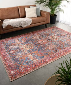 Vintage rug - Fade Opulence red - sfeer