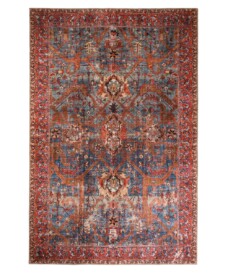 Vintage rug - Fade Opulence red - overzicht boven, thumbnail