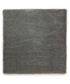 Square thick rug - Cozy Shaggy grey - overzicht