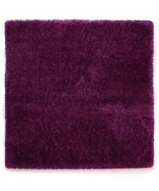 Square thick rug - Cozy Shaggy purple - overzicht, thumbnail