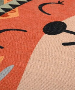 Fox rug kids - Smile terra - close up, thumbnail