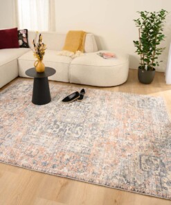 Vintage rug - Classic Victor terracotta