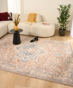 Vintage rug - Classic Bernard terracotta