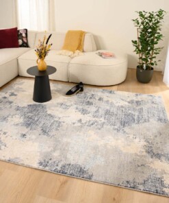Vintage rug - Classic Doris grey/blue