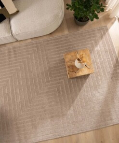 Scandinavian rug - Contour Edge beige