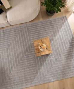 Scandinavian rug - Contour Edge grey