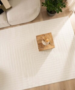 Scandinavian Rug - Contour Edge Cream