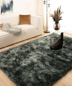 Shaggy rug - Spark blue
