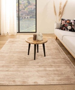 Viscose rug - Glamour beige