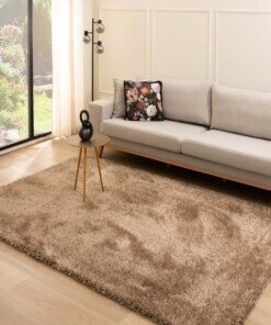 Thick Velvet Rug - Posh Beige