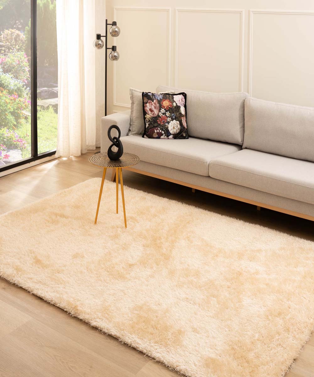 Velvet rug - Posh champagne Velvet rug - Posh champagne