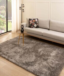 Velvet rug - Posh grey