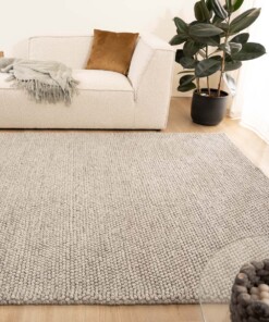 Wool rug - Fjell light grey