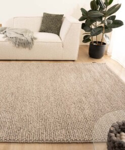 Wool rug - Fjell sand color