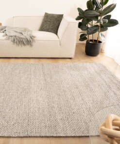 Wool rug - Hyssing light grey
