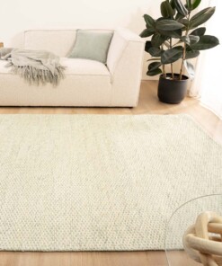 Wool rug - Vridning mint green
