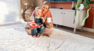 Fluffy rugs