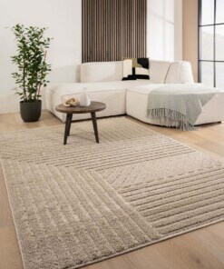 Scandinavian rug - Arc Edge beige