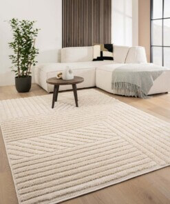 Scandinavian rug - Arc Edge cream