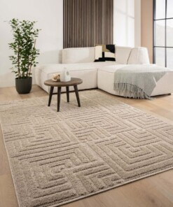 Scandinavian rug - Arc Shade beige