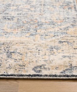 Vintage rug - Classic Leonard blue - close up