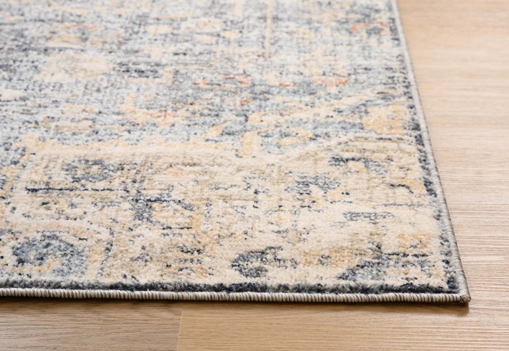 Vintage rug - Classic Leonard blue - close up Vintage rug - Classic Leonard blue - close up