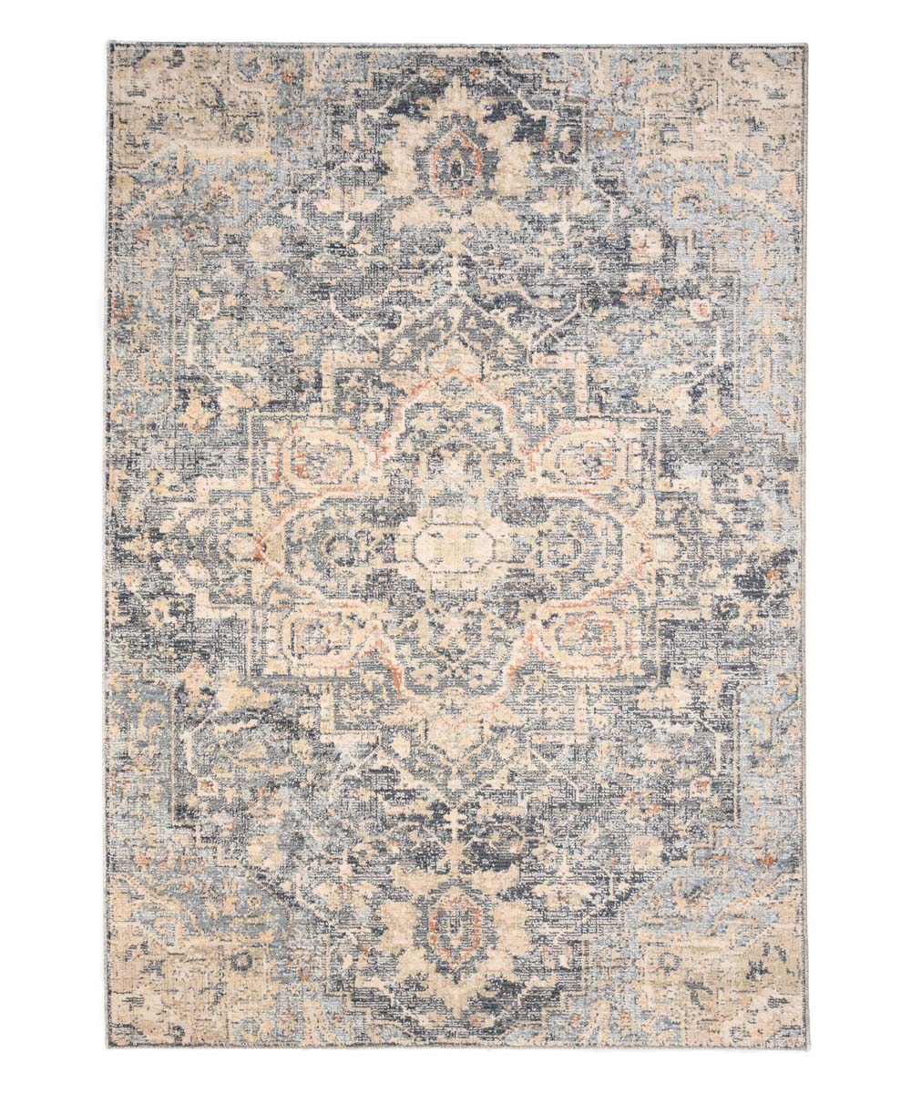 Vintage rug - Classic Leonard blue - overzicht Vintage rug - Classic Leonard blue - overzicht