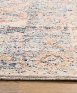 Vintage rug - Classic Arthur cream/blue - close up