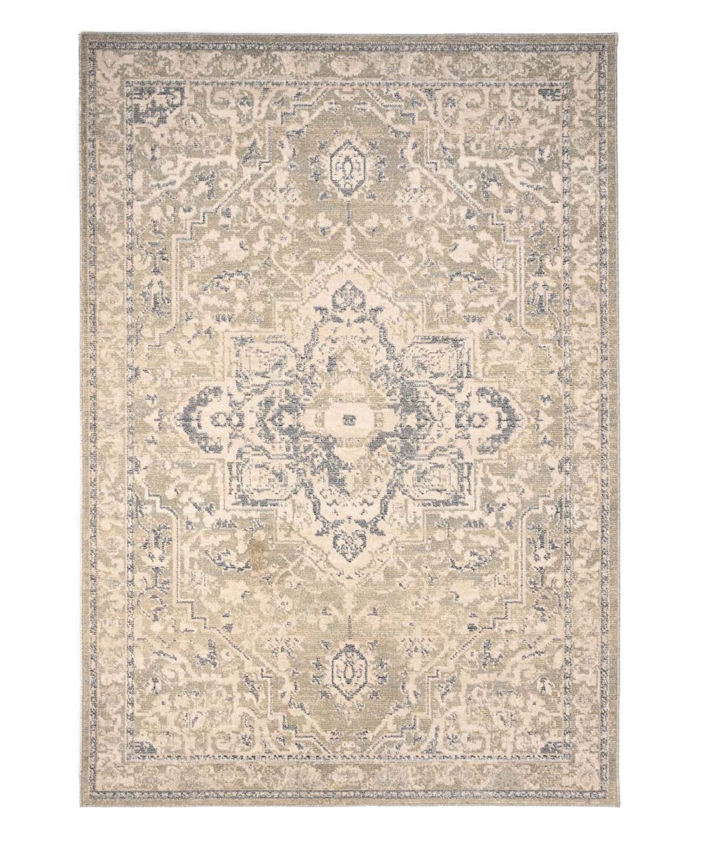 Vintage rug - Classic Bernard green/ivory - overzicht Vintage rug - Classic Bernard green/ivory - overzicht