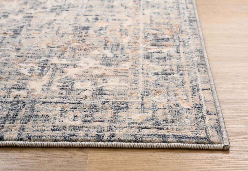 Vintage rug - Classic Bernard dark grey - close up Vintage rug - Classic Bernard dark grey - close up