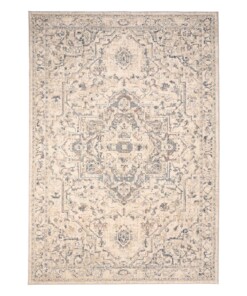 Vintage rug - Classic Bernard white/blue - overzicht, thumbnail