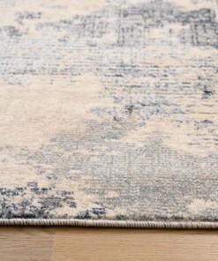 Vintage rug - Classic Doris grey/blue - close up