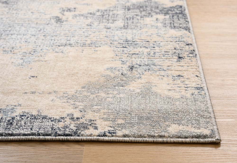Vintage rug - Classic Doris grey/blue - close up Vintage rug - Classic Doris grey/blue - close up