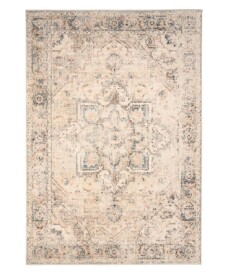Vintage rug - Fancy Classic cream/beige - overzicht, thumbnail