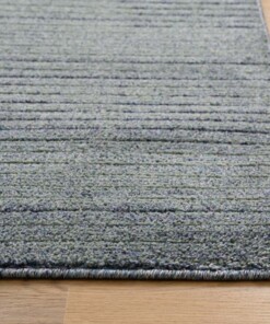 Striped rug - Fancy Lines teal - close up