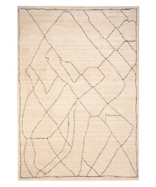 Abstract rug - Fancy Scribble cream - overzicht, thumbnail