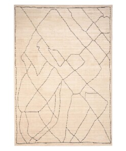 Abstract rug - Fancy Scribble cream - overzicht