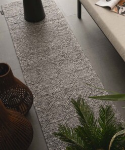 Balcony rug - Var grey