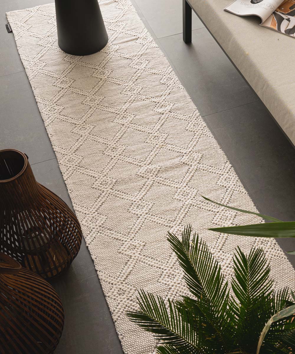 Balcony rug - Var white Balcony rug - Var white