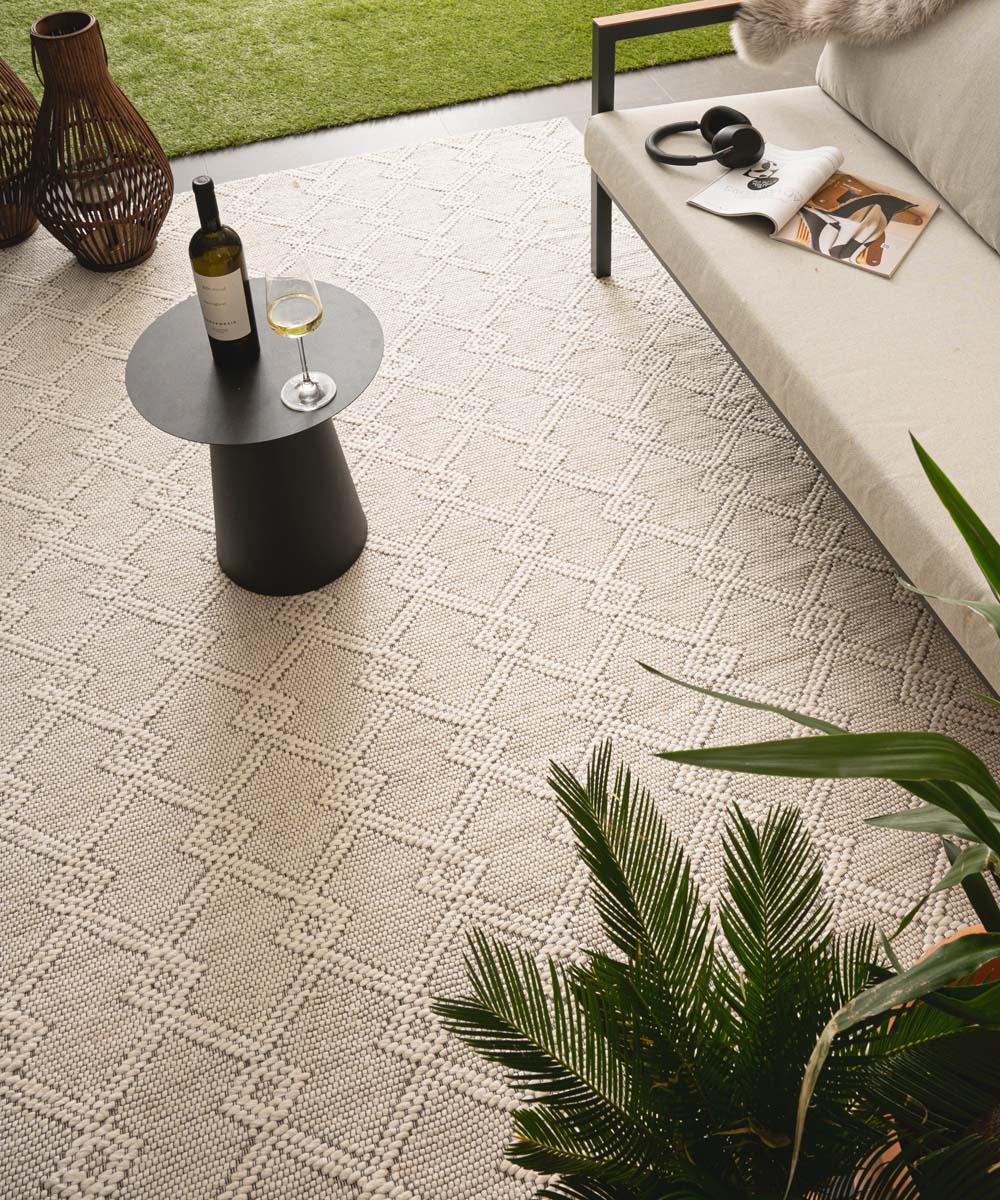 Outdoor rug - Var white Outdoor rug - Var white