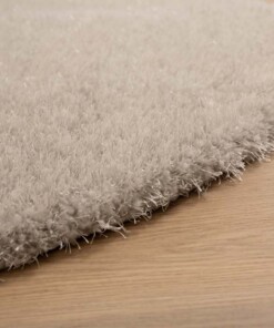 Oval velvet rug - Posh light silver - close up, thumbnail Oval velvet rug - Posh light silver - close up, thumbnail