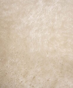 Square velvet rug - Posh white - close up