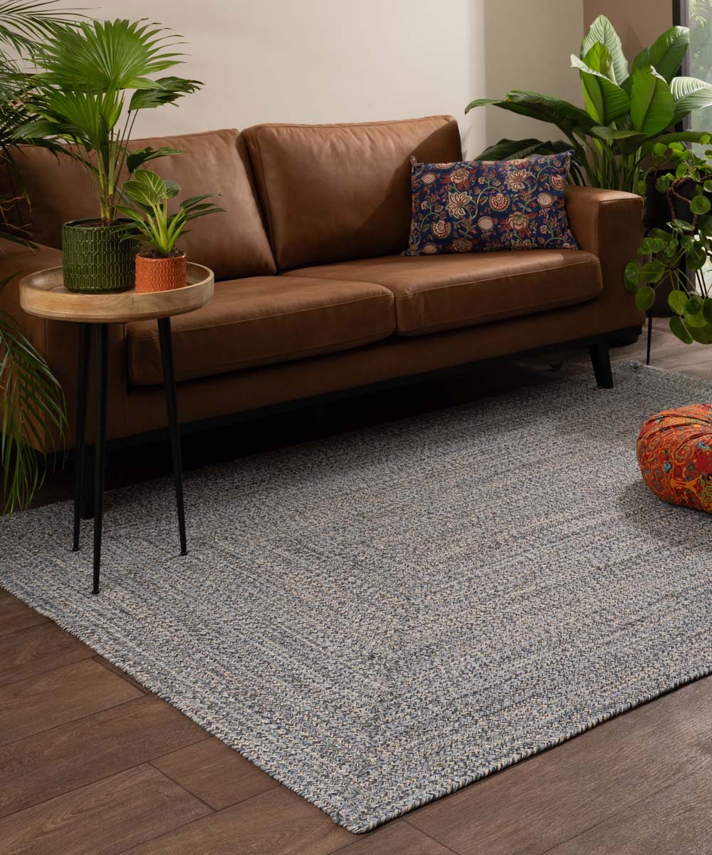Cotton rug - Joy blue Cotton rug - Joy blue