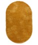 Oval velvet rug - Posh gold - overzicht, thumbnail