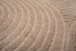 Square Scandinavian rug - Contour Curve beige - close up, thumbnail