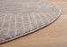 Round Scandinavian rug - Contour Curve grey - close up, thumbnail