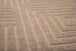 Square Scandinavian Rug - Contour Gem Beige - close up, thumbnail